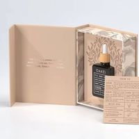 Boîtes cadeaux magnétiques de luxe personnalisées pour l'emballage de sérum pour la peau, ensemble de cosmétiques, parfum, huile essentielle, crème pour le visage, personnalisez votre logo