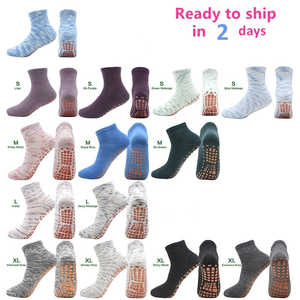 Calcetines Antideslizantes de Silicona para Piso, Talla Grande, para Niños y Adultos, Calcetines para <span class=keywords><strong>Trampolín</strong></span>, Yoga, Antideslizantes, OEM, Personalizados, Venta al Por Mayor - Product Image 3