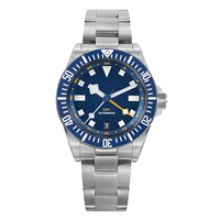 Reloj Deportivo de Lujo para Hombre STC-G08Q, Automático, Superluminoso, Resistente al Agua 300m
