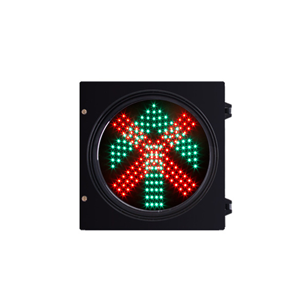 200mm 300mm RED cross green arrow LED Traffic Light with High Safety Coefficient