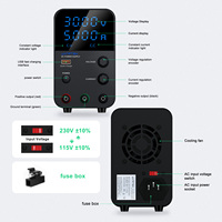 Alimentation CC stabilisée réglable WANPTEK GPS305D 30V 5A 150W pour le chargement, le vieillissement et les tests de produits d'électrodéposition