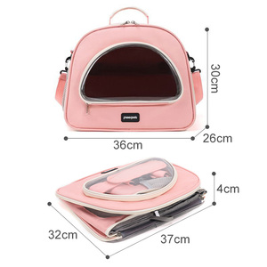 Bolsa <span class=keywords><strong>de</strong></span> transporte para gatos transpirable, bolsa <span class=keywords><strong>de</strong></span> viaje plegable para gato, transportador <span class=keywords><strong>de</strong></span> mascotas y transportador, bolso <span class=keywords><strong>de</strong></span> mano para mascotas, eslingas para exteriores - Product Image 6