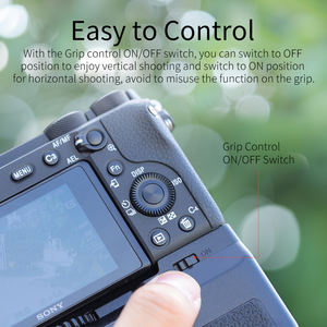 KingMa Caméra Accessoires VG-6600 Remplacement Poignée De Batterie Pour <span class=keywords><strong>SONY</strong></span> <span class=keywords><strong>A6600</strong></span> - Product Image 6