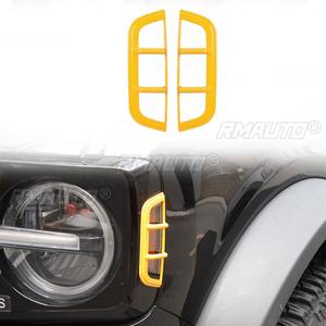 Protection de phare latéral, cadre de protection de clignotant, couvercle de protection pour Ford Bronco 2021-2023, kit carrosserie, accessoires automobiles - Product Image 4