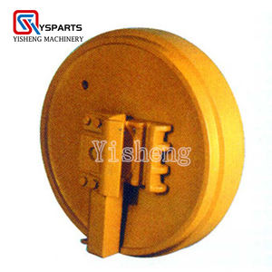 Roller <span class=keywords><strong>Idler</strong></span> Depan Bulldozer Kualitas OEM D20 D31 D37EX-21 D41-6 D50 D60 <span class=keywords><strong>D65</strong></span> <span class=keywords><strong>D65</strong></span>-8, Suku Cadang Dozer, Roda <span class=keywords><strong>Idler</strong></span> Track - Product Image 5