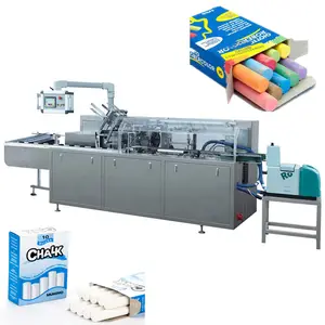 High Speed Blackboard Chalk Pen Carton Box Packaging Machine Clay Chalk Paper Box Cartoning Machine