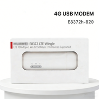 Modem USB 4G LTE E8372H-820 |   Point d'accès WiFi portable 150 Mbps avec port SIM pour ordinateurs portables, tablettes et routeurs