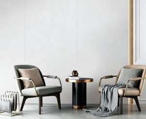 กระเบื้องปูพื้นลายหินอ่อนโรโคโคสีครีม ขนาดใหญ่ 900*1800 มม. - Product Image 4