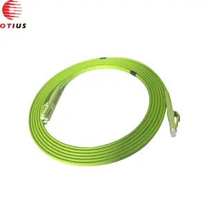 High Return Loss Patchcord Multimode OM5 LC-LC Duplex LSZH 2 Meter Fiber Optic Patch Cord Jumper Cable
