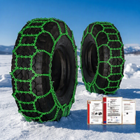 Cadenas para Neumáticos de Alta Resistencia SMART T, Cadenas de Tracción de Acero Aleado con Barra Transversal de Enlace Giratorio para Tractor, Camión, SUV, ATV, Nieve y Hielo
