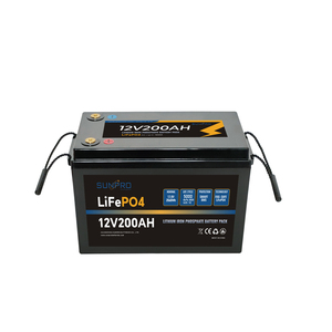 Solar <b>Battery</b> 24V <b>48V</b> Energy Storage Pack 12V 200AH Lithium Ion <b>Batteries</b> for Golf Cart Camping - Product Image 4