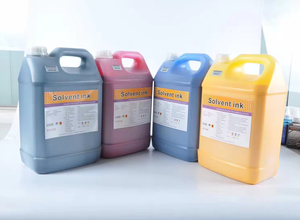 Bán Sỉ 5L Tốt Nhất Mực Dung Môi Ecosolvent Sinh Thái Dung Môi Vinyl Mực In Sinh Thái Mực Dung Môi Cho <span class=keywords><strong>Konica</strong></span> 512i/512 Máy In Kỹ Thuật Số - Product Image 5