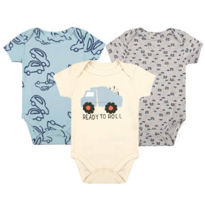 Di alta qualità graziosa maglia stampata pagliaccetto per bambini ODM Set di <span class=keywords><strong>abbigliamento</strong></span> per neonati neonati <span class=keywords><strong>3</strong></span>-12 <span class=keywords><strong>mesi</strong></span> stagione estiva chiusura a bottone - Product Image 6