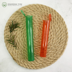 Tubo de plástico PP Tubo POP de 10ml para atomizador de aceite CBD de <span class=keywords><strong>510</strong></span> hilos Botella de aceite de embalaje con tapa Pop - Product Image 1