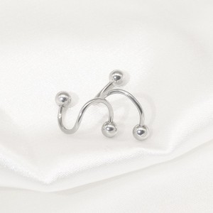 Boucles d'oreilles en forme de S en acier inoxydable, plusieurs couleurs, pour piercing corporel, bijoux cadeau - Product Image 4