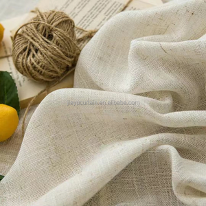 Environmental Protection Material Cloth Simple Nordic Style Cotton Linen Fabric Curtain Comfortable Fresh And Natural