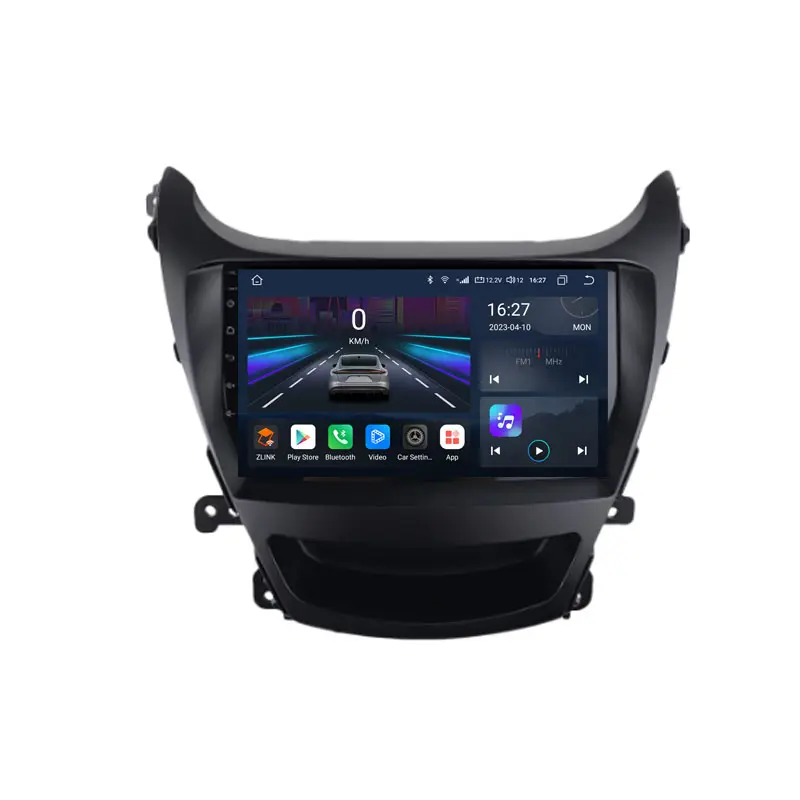 Autoradio 2013 2014 2015 2016 Lecteur Multimédia Android 11 pour Hyundai Elantra Avante I35 2011 - CE I30 Écran Tactile Capacitif