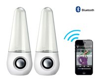 Haut-parleur sans fil portable étanche IPX6 avec lumière LED multimédia dansante