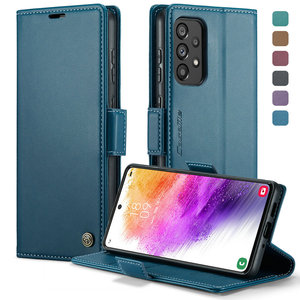 Étui portefeuille en cuir rétro <span class=keywords><strong>R20</strong></span> pour Samsung Galaxy M14, housse de protection durable pour téléphone portable Samsung M10 M20 M30 M54 - Product Image 5