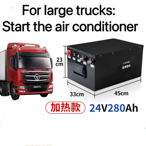 Batería de Litio Ferrofosfato de Larga Duración 24V 280 Ah para Aire Acondicionado de Camión - Product Image 2