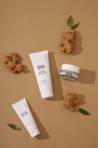 GINGER6 Daily Use Vegan <b>Skin</b> Care Gift Set 6PCS with Toner Serum Moisturizer <b>Cream</b> for Hydration Long Lasting <b>Glow</b> - Product Image 2