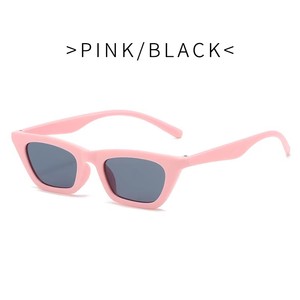 Nouvelle mode lunettes <span class=keywords><strong>de</strong></span> <span class=keywords><strong>soleil</strong></span> carrées œil <span class=keywords><strong>de</strong></span> chat petites lunettes anti UV classiques pour femmes lunettes <span class=keywords><strong>de</strong></span> <span class=keywords><strong>soleil</strong></span> bon marché vente en gros d'usine - Product Image 6