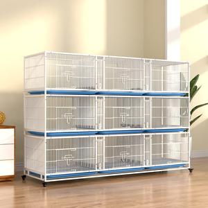 Yetiştiriciliği ve eğitim kuşlar için 2.1m 4 katmanlı Metal demir tel galvanizli boru yarış güvercin kafes kaliteli kuş malzemeleri - Product Image 3