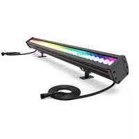 RGBW Compatible 5000K LED paisaje Luz lineal AC 120V/220V/277V IP65 barra arandela de pared RF remoto al aire libre 24V-YY-XQ8870