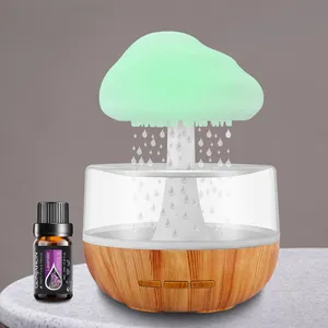 Humidificateur professionnel personnalisé aux huiles essentielles, goutte d'eau, aide au sommeil, aromathérapie, mignon, nuage de pluie, humidificateur pour chambre à coucher