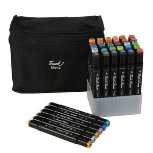 Marcadores de Arte para Dibujo, 168 Colores, a Base de Alcohol, Doble Punta, Permanentes, Juego de Rotuladores para Papel y Plástico - Product Image 2