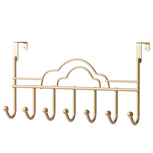 <b>Over</b> <b>Door</b> <b>Hooks</b> Cloud Shape Wall Mounted Clothing Organizer For Home Bedroom Dormitory No Drill Traceless Hanger - Product Image 5