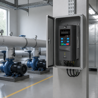 Variateur de fréquence GD270-5R5-4 5,5 kW pour pompe à eau froide de climatisation centralisée CVC, contrôle triphasé 380 V VFD