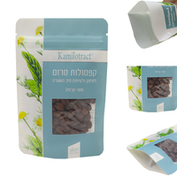 Bolsa de Mylar para Granola Bites, Impresión en Huecograbado, Logotipo Personalizado, Bolsa con Base para Empacar Bocadillos de Avena, Miel y Nueces