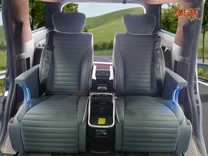 Asiento Aero de Cuero de Lujo para Automóvil, Asiento para Toyota Land Cruiser LC200 LC300 Lexus LX570 LX600 <span class=keywords><strong>Lincoln</strong></span> <span class=keywords><strong>Navigator</strong></span>, Refrigerador con Compresor - Product Image 3