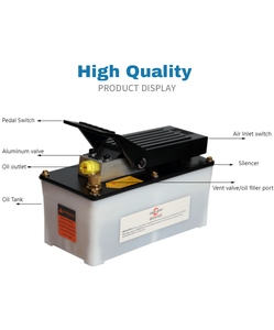 DEELEAP PAS11 70MPa Unité de puissance hydraulique pneumatique portable légère à commande au pied simple effet 1,7 L - Product Image 4