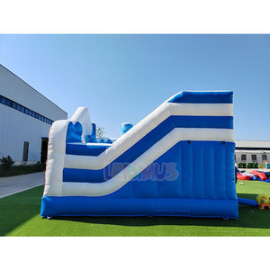 <span class=keywords><strong>Castillo</strong></span> Inflable <span class=keywords><strong>Elsa</strong></span> Personalizado para Fiestas, Casa de Brinco Inflable de Princesa con Tobogán para Fiestas - Product Image 5