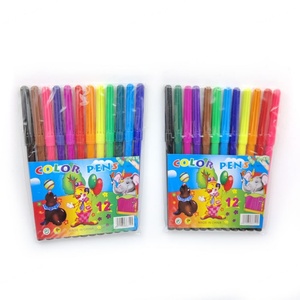 Rotuladores de Dibujo Artísticos Personalizados de Fábrica, Material Escolar, 12 Colores, Rotuladores de Punta de Fieltro para Niños - Product Image 5