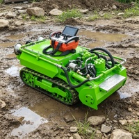 Robot de dragage rotatif pour cisailles avec tête de coupe puissante pour l'élimination des boues dures et des sédiments