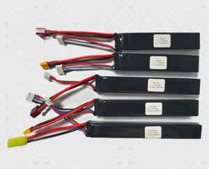 Batería Battivus <span class=keywords><strong>Airsoft</strong></span> 7.4V 11.1V 1200mAh 25C LiPo Stick Nunchuck Pack para <span class=keywords><strong>M4</strong></span> AK Crane Stock Tamiya Deans XT30 XT60 Grado A - Product Image 6