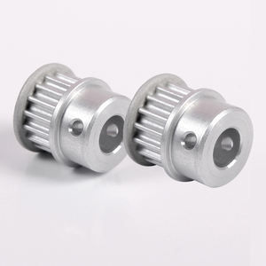 INTECH 16T puleggia dentata singola in alluminio GT2 per attrezzature di trasporto su misura per applicazioni del settore del supporto OEM - Product Image 5