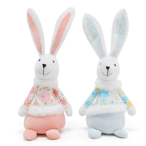 Conejito de Peluche Hecho a Mano, Moderno y Adorable, Muñeco de Tela de Conejo para Decoración de Pascua y Regalo - Product Image 1