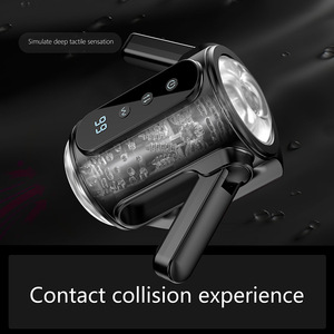 Monster Charging Digital anzeige Zweihand-Teleskop vibration Männlicher Mastur bator mit Flugzeug becher - Product Image 3