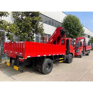 Camion grue à bras articulé Dongfeng 8 tonnes, véhicule de levage à courte portée pour les chantiers de construction avec un excellent rapport qualité-prix - Product Image 5