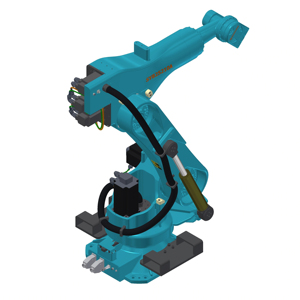 Bras robotisé industriel 6 axes Sooyee SYB25210A, charge utile de 210 kg, portée de 2523 mm, robot de manutention lourd pour la palettisation - Product Image 1