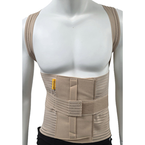 Supporto Lombare Traspirante Multiband in Tessuto per Scoliosi, Cifosi, Lordosi e Correzione del Dolore alla Schiena - Taglie S, M, L, XL - Product Image 1