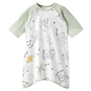 October Crystal Baby Pajamas Pure Cotton <b>Onesie</b> Anti Bacterial Spring Newborn Clothes Unisex Bodysuit - Product Image 5
