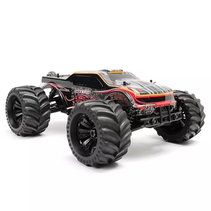 N518 truk Monster ESC anti air, truk Monster ESC, Remote Control nirkabel, skala 1/8 4WD, Motor Brushless 2 saluran 150M, 100km/jam + 2.4GHz - Product Image 6