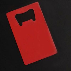 Wholesale Custom Blank Credit Card Bottle Opener Stainless Steel <b>Wallet</b> Beer Opener for Christmas Wedding Party Bar Kitchen - Product Image 6
