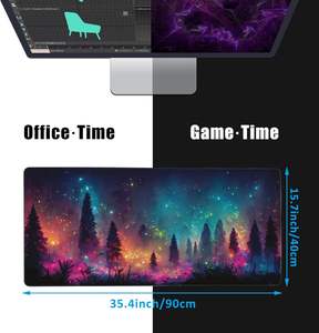 Factory-customized Cheap Mouse Pads Suitable for Gaming, Office Work, Student <strong>Writing</strong>, Keyboards and Mice. - Product Image 2