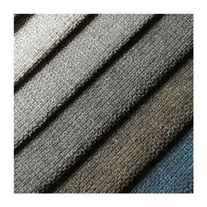 682-240 Cushion Cover Velvet Cloth 100 Polyester Linen Look Sofa Fabric Velvet Upholstery Fabric